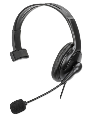 Cuffia Mono USB con Microfono...