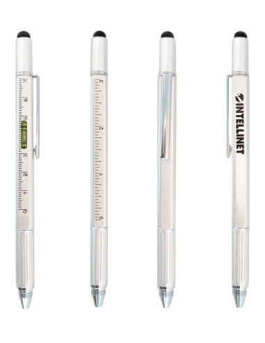 Penna a Sfera Multifunzione 5 in 1...