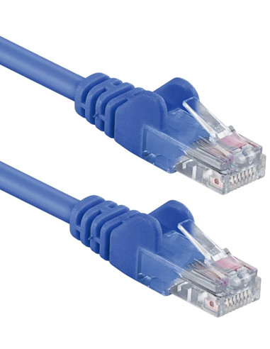 Cavo di rete Patch in Rame Cat. 6 Blu...