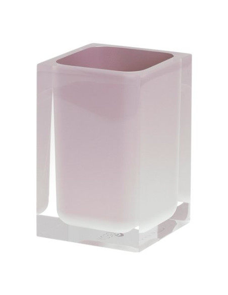 Bicchiere porta spazzolino Gedy RA98 10 RAINBOW Rosa Rosa