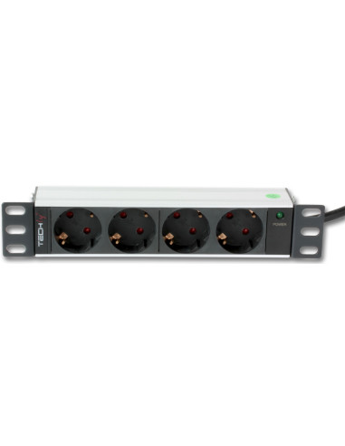 Multipresa 4 Posti da Rack 10'' Spina...