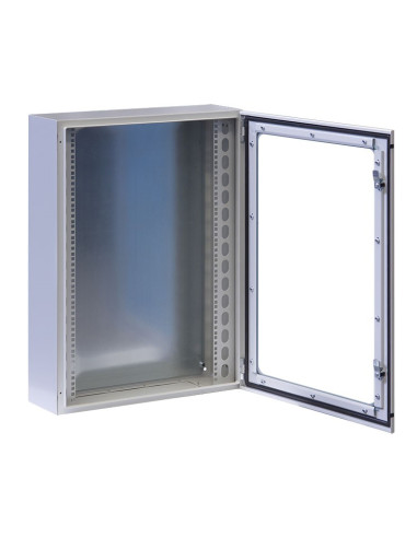 Armadio Rack 19'' a muro 17U grigio...