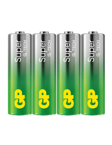 Confezione 4 Batterie GP Super...