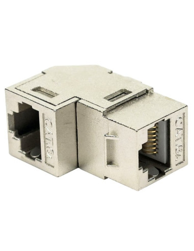 Accoppiatore RJ45 F/F 90&deg Cat.6A...
