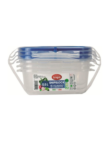 Snips Set 3 contenitori alimenti in...