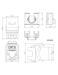 Kit 24 Frutti Cat.6 UTP...