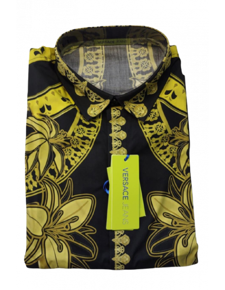 Versace Jeans Camicia Uomo Pop Print Pannello Mucha Regular
