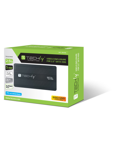 Box esterno HDD/SSD SATA 2.5'' USB 3.0