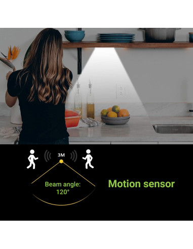Barra LED Magnetica con Sensore di...