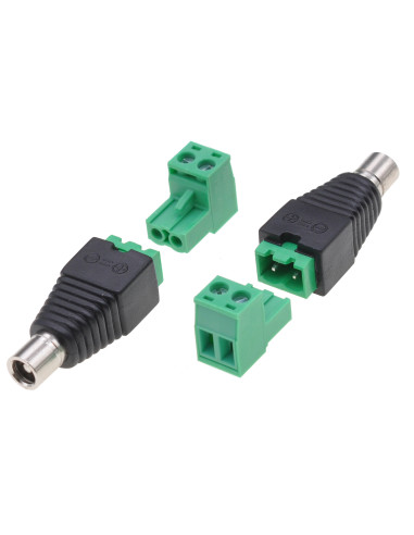 Adattatore Connettore Plug DC 2.5x5.5...