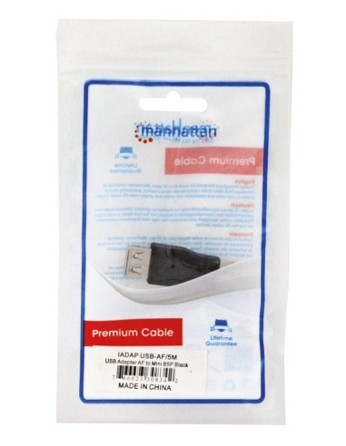 Adattatore USB A femmina a Mini B...