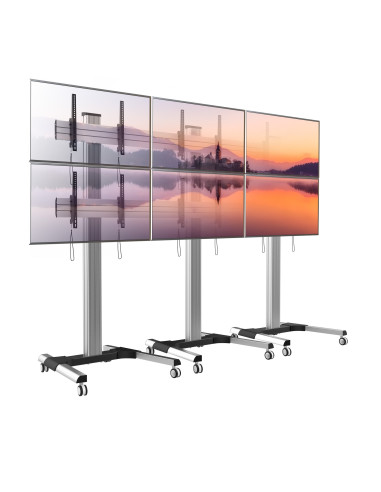 Supporto a Pavimento per 6 TV LCD/LED...