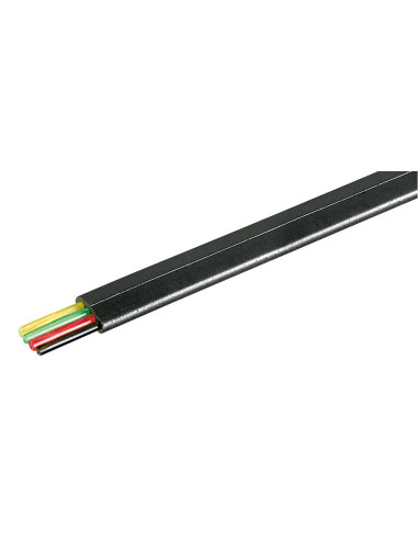 Cavo Telefonico Cavo 4 poli 100 m Nero