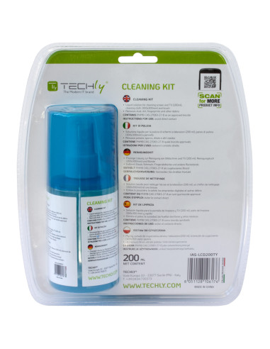 Kit di Pulizia per Monitor LCD 200ml...