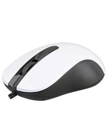 Mouse Ottico USB 1000 Dpi 3D Bianco,...