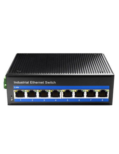 Switch Industriale Gigabit 8 Porte,...