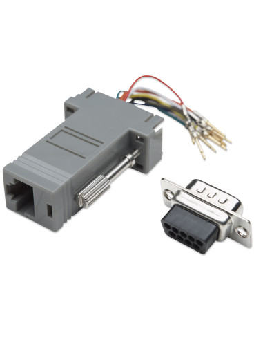 Adattatore Modulare DB 9p. M / RJ45 8...