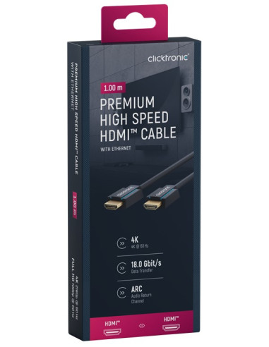 Cavo HDMI High Speed Ethernet A/A M/M...