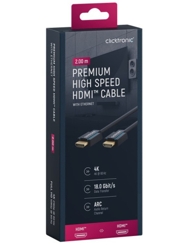 Cavo HDMI High Speed Ethernet A/A M/M...