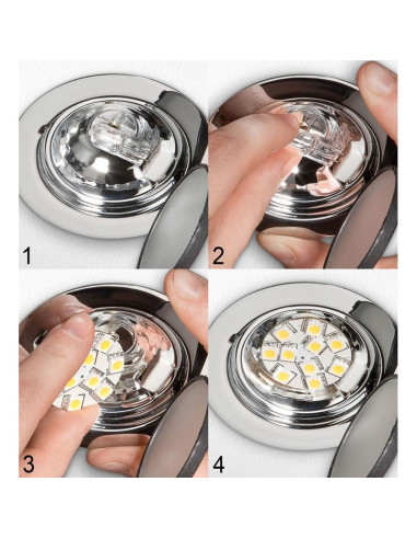 Lampada 12 LED SMD G4 5050 2W 230...