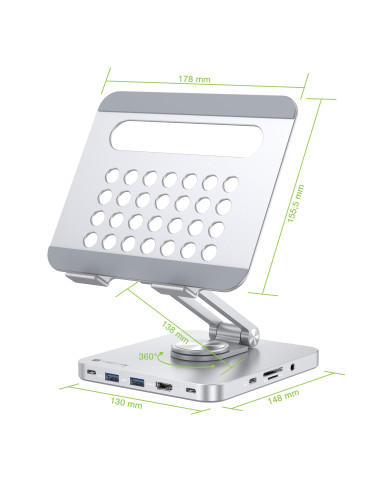 Supporto per Tablet Hub Docking...