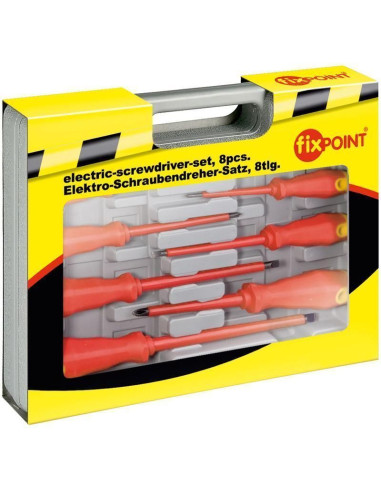 Set cacciaviti 8 pezzi in valigetta