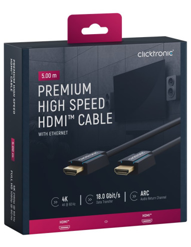 Cavo HDMI High Speed Ethernet A/A M/M...