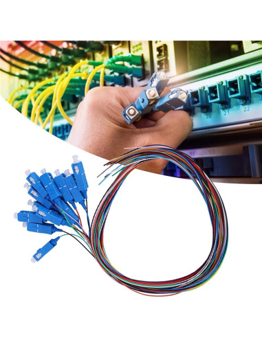 Set 12 Pigtail Fibra Ottica...