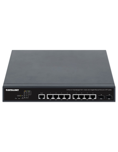 Switch PoE++ 10 porte L2 Fully...