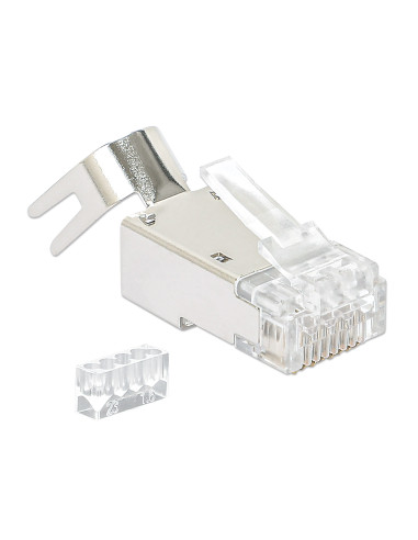 Confezione 50 Plug RJ45 STP per Cavo...