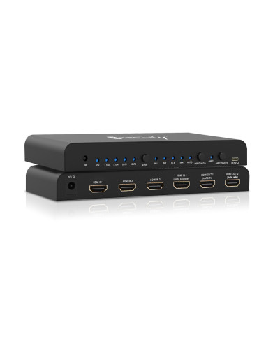 Switch HDMI 2.0 4x1 4K@60Hz con...