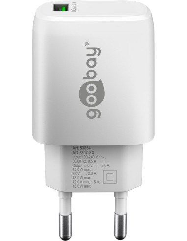 Caricabatterie Ricarica Rapida USB QC...