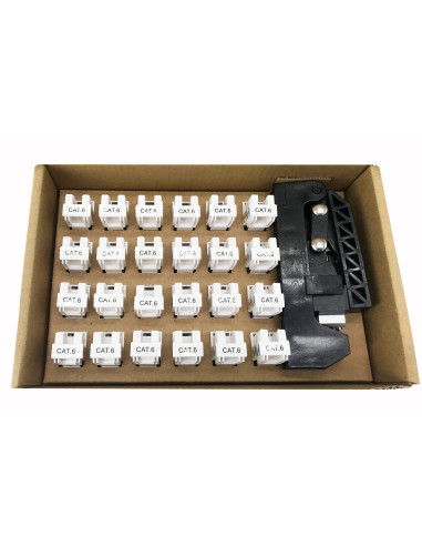 Kit 24 Frutti Cat.6 UTP 90&deg...
