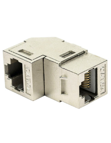 Accoppiatore RJ45 F/F 90&deg Cat.6A...