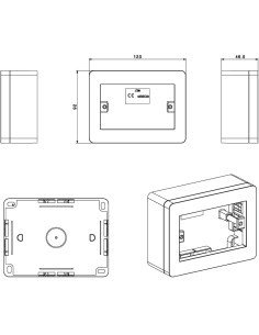 Scatola Universale IP40 per...