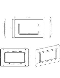 Placca Tecnopolimero S44 4...