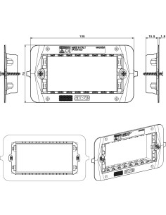 Supporto Smart44 con Viti...