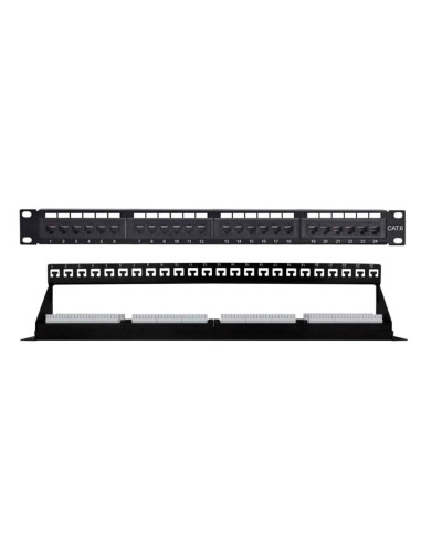 Pannello Patch UTP 24 Posti Cat.6 1U...