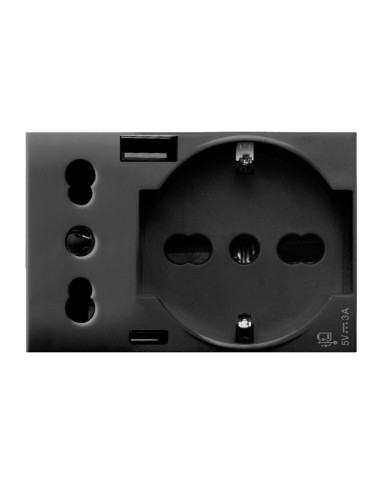 Tekla S44 Presa Schuko Presa Italiana...