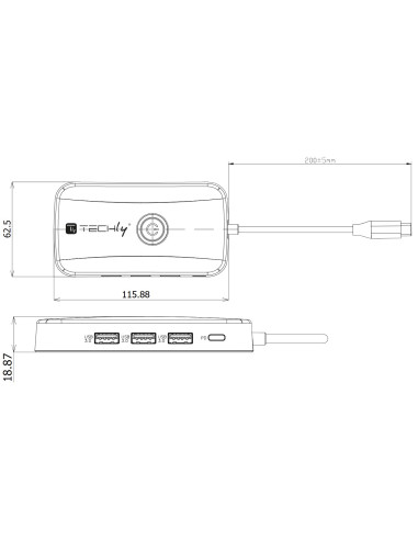 Adattatore Video Extender Wireless...