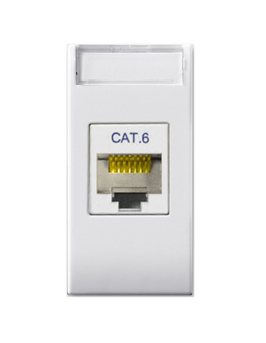 Domus S44 Presa RJ45 Cat.6 UTP Bianco...