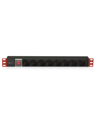 Multipresa 8 Posti da Rack 19'' con...