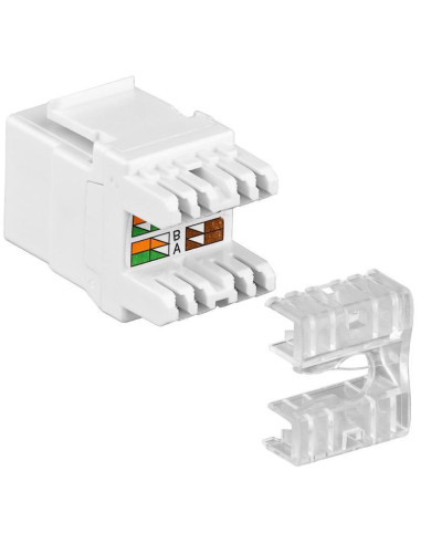 Frutto Keystone RJ45 C5E LSA UTP Bianco