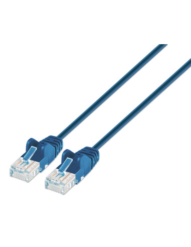 Cavo patch di rete Cat6 UTP Slim 5 m Blu