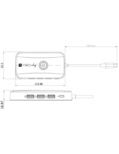Adattatore Video Extender Wireless...