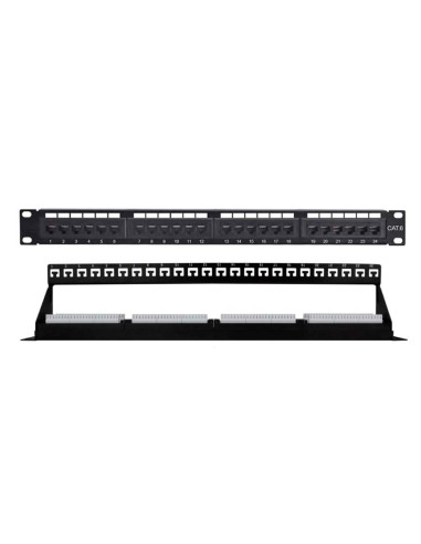 Pannello Patch UTP 24 Posti Cat.6 1U...