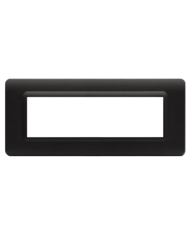 Placca Tecnopolimero S44 7 Moduli Grigio