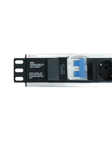 Multipresa 6 Posti da Rack 19'' con...