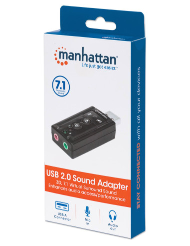 Scheda Audio Stereo USB 2.0 Virtual...