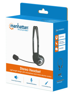 Cuffie Stereo con Microfono...